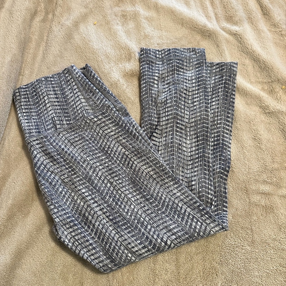 lululemon athletica Black and White Leggings